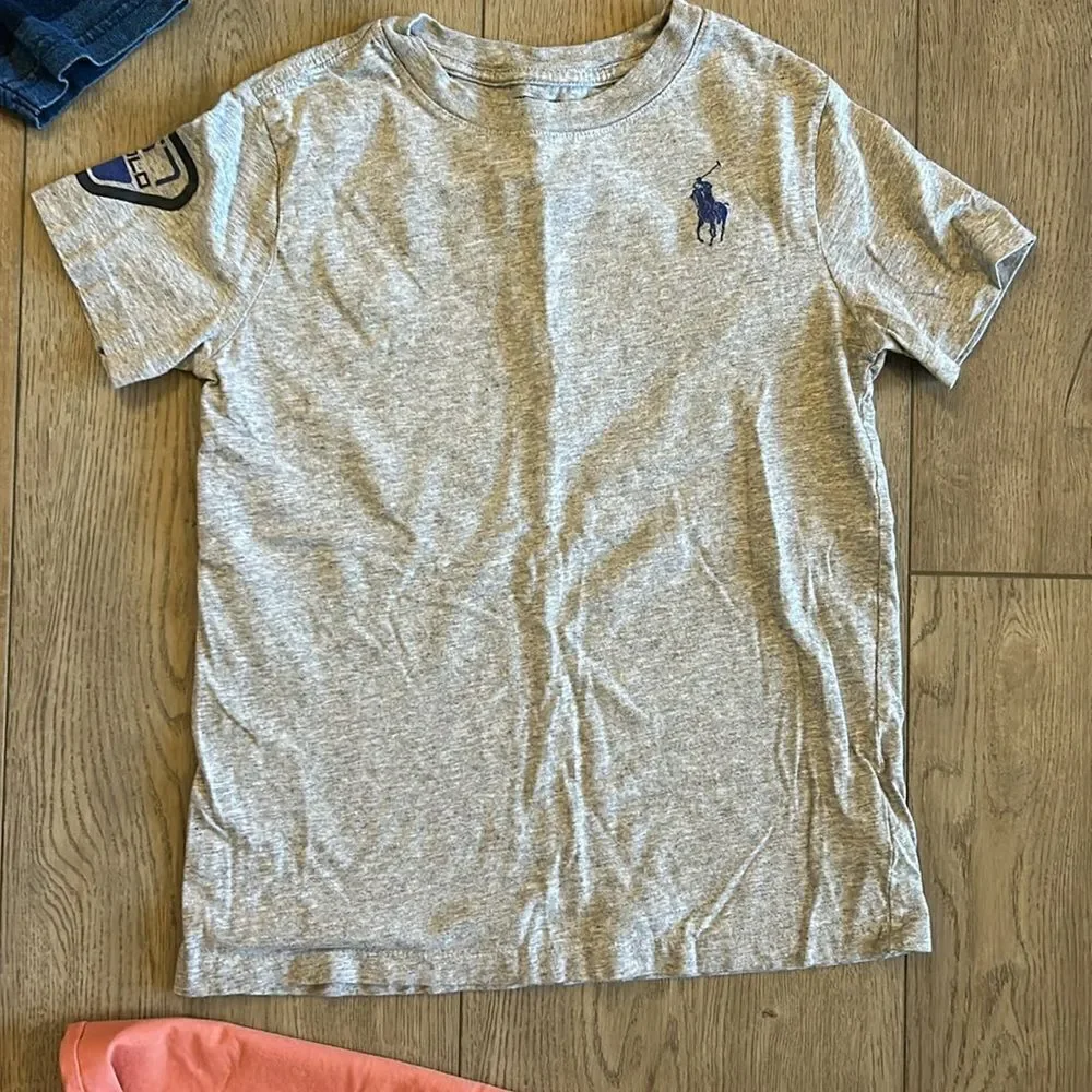 ((4 PIECE)) BOYS PREMIUM TEE BUNDLE POLO CREWCUTS TUCKER AND TATE JOHNNIE B SZ 7